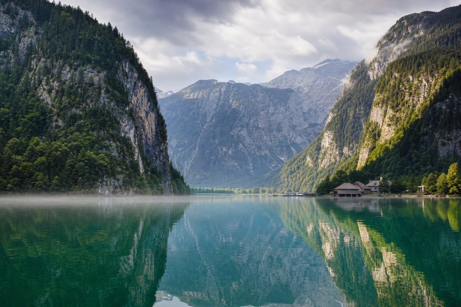 Königssee mit Bergkulisse